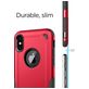 Mobigear Slim Armor iPhone XR Hülle Hardcase Backcover Stoßfest - Rot