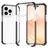 Mobigear Full Bumper iPhone 14 Plus Hülle Hardcase Backcover Stoßfest - Schwarz