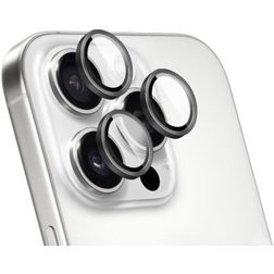 Mobiparts iPhone 16 Pro Panzerglas Gehärtetes Glas Kameralinsen Schutz - Hüllenfreundlich