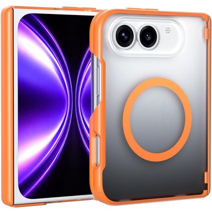 Mobigear Crystal iPhone Duo MagSafe Hardcase Backcover - Orange