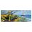 Mobigear Anti-Slip Mauspad - 40 x 90 cm - Fishing Boats on the Beach