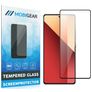 Mobigear Premium Xiaomi Redmi Note 13 Pro 4G Panzerglas Displayschutz - Hüllenfreundlich - Schwarz