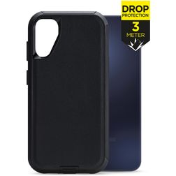 Mobilize Defender Samsung Galaxy A15 Hülle Hardcase Backcover Stoßfest - Schwarz