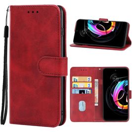 Mobigear Wallet Motorola Edge 30 Neo Hülle Klapphülle Geldbörse - Rot