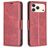 Mobigear Excellent iPhone 17 Pro Max Hülle Klapphülle Geldbörse - Rot