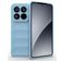 Mobigear Bumpy Xiaomi 15 Pro Hülle Flexibles TPU Backcover - Blau