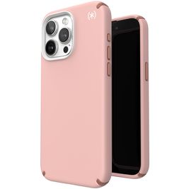Speck Presidio2 Pro iPhone 15 Pro Max MagSafe Hülle Hardcase Backcover Stoßfest - Dahlia Pink