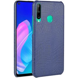Mobigear Croco Huawei P40 Lite E Hülle Hardcase Backcover - Blau