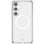 ITSKINS Level 2 HybridMagClear R Durchsichtig Samsung Galaxy S25 MagSafe Hülle Hardcase Backcover Stoßfest - Transparent