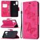 Mobigear Butterfly HONOR 9X Lite Hülle Klapphülle Geldbörse - Pink