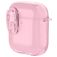 Mobigear Crystal Clip Apple AirPods 1 Hardcase Hülle - Pink