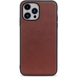 Mobigear Excellent iPhone 14 Plus Hülle Hardcase Backcover - Braun