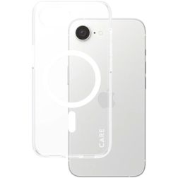CARE by PanzerGlass Flagship Durchsichtig iPhone 17e MagSafe Hülle Hardcase Backcover - Transparent