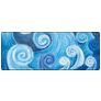 Mobigear Anti-Slip Mauspad - 40 x 90 CM - Waves