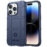 Mobigear Rugged Shield iPhone 15 Pro Hülle Flexibles TPU Backcover Stoßfest - Blau