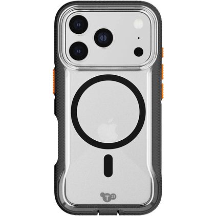Tech21 EvoPro Durchsichtig iPhone 17 Pro MagSafe Hülle Hardcase Backcover Stoßfest - Transparent