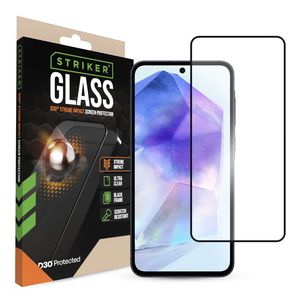 Striker Xtreme Impact Samsung Galaxy S24 FE Panzerglas Gehärtetes Glas Displayschutz - Hüllenfreundlich