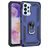 Mobigear Armor Ring Samsung Galaxy A23 Hülle Hardcase Backcover Stoßfest mit Ringhalter - Blau