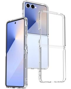 Mobigear Crystal Durchsichtig Samsung Galaxy Z Flip 8 Hülle Hardcase Backcover - Transparent