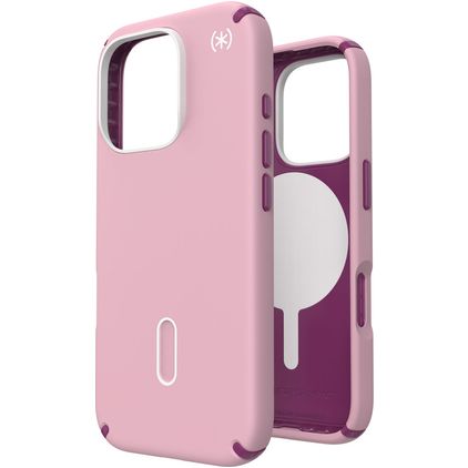 Speck Presidio2 Pro iPhone 16 Pro MagSafe Hardcase Backcover Shockproof - Pink