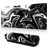 Mobigear Anti-Slip Mauspad - 40 x 90 CM - Abstract Fluid 30