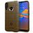 Mobigear Rugged Shield Motorola Moto E6 Plus Hülle Flexibles TPU Backcover Stoßfest - Braun