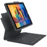 ZAGG Pro Keys iPad 11 (2025) Hülle QWERTY Bluetooth Tastatur Klapphülle + Stifthalter - Schwarz