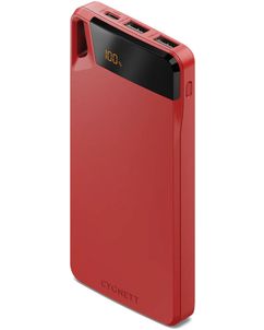 Cygnett Boost 4 Triple USB / USB-C Powerbank 10.000 mAh 15W - Rot
