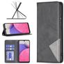 Mobigear Rhombus Slim Samsung Galaxy A33 Hülle Klapphülle - Schwarz