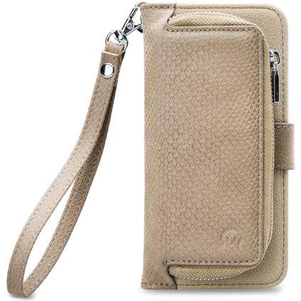 Mobilize Gelly Zipper Samsung Galaxy J5 (2017) Hülle Abnehmbare 2in1 Clutch - Latte