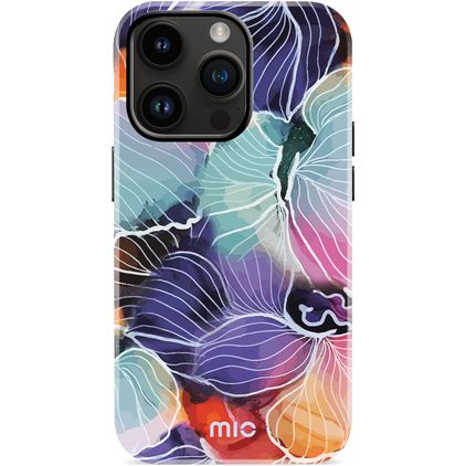 MIO iPhone 14 Pro MagSafe Hülle Hardcase Backcover - Flowers