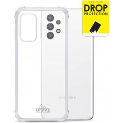 My Style Protective Flex Transparent Samsung Galaxy A32 5G TPU (flexibel) Backcover Shockproof - Transparent