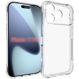 Mobigear Cushion Durchsichtig iPhone 18 Pro Hülle Flexibles TPU Backcover - Transparent