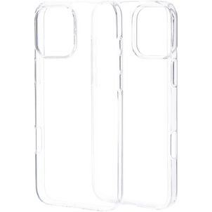 Mobiparts Classic Durchsichtig iPhone 16 Pro Max Hülle Flexibles TPU Backcover - Transparent
