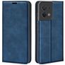 Mobigear Retro Slim OPPO Reno 8 5G Hülle Klapphülle Geldbörse - Dunkelblau