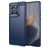 Mobigear Brushed Slim Motorola Edge 60 Fusion Hülle Flexibles TPU Backcover - Blau