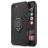 Mobigear Armor Ring iPhone SE (2022) Hardcase Backcover Shockproof mit Ringhalter - Schwarz