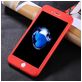 Mobigear FlexGuard iPhone 8 Plus Hülle Flexibles TPU Backcover - Rot