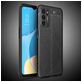 Mobigear Luxury OPPO A16 Hülle Flexibles TPU Backcover - Schwarz