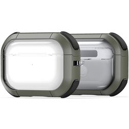 Mobigear Shockproof Apple AirPods Pro 1 Hardcase Hülle - Grün