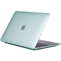 Mobigear Glossy MacBook Air 13 Zoll (2018-2020) Hardshell Hülle Laptop Cover MacBook Case - Grün - Modell A1932 / A2179 / A2337