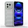 Mobigear Bumpy Xiaomi 13 Hülle Flexibles TPU Backcover - Grau
