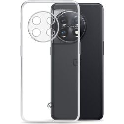 Mobilize Gelly Durchsichtig OnePlus 11 Hülle Flexibles TPU Backcover - Transparent