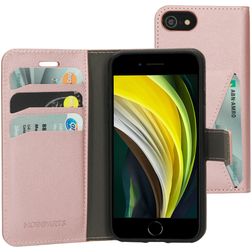 Mobiparts Classic Wallet iPhone 8 Hülle Klapphülle Geldbörse - Pink