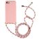 Mobigear Lanyard iPhone 8 Flexibles TPU Handykette - Pink