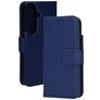 Mobiparts Wallet Samsung Galaxy S26 Hülle Echtes Leder Klapphülle Geldbörse - Blau