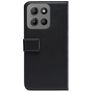 Mobilize Classic Gelly Wallet Motorola Moto G15 Hülle Klapphülle Geldbörse - Schwarz