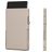 Valenta Cardprotector Aluminium Kartenetui - 5 Karten - MagSafe Kompatibel - Titan