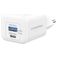 Mobilize Wall Charger Dual USB / USB-C Ladegerät Power Delivery 30W - Weiß