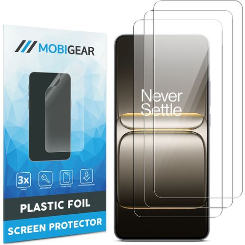 Mobigear OnePlus Nord CE5 Displayschutz Schutzfolie - Hüllenfreundlich (3er Pack)
